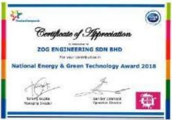 National Energy & Green Technology Award